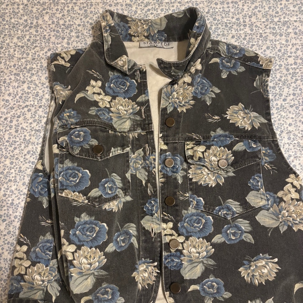 Vintage Stampede Vest
